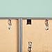 VonHaus 4X Decorative Collage Picture Frames Multiple 4x6 Photos - Grey Wooden Hanging Wall Photograph Frame 9 Openings - Ideal as Personalized Gift for Friends and Family