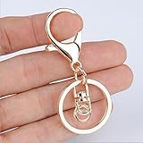 Minigianni Gold Plated Keyring Keychain (Pack of 4)