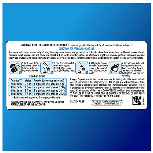 Love & Care Advantage Infant Formula Milk-based Powder With Iron Non-gmo, 23.2 Ounce