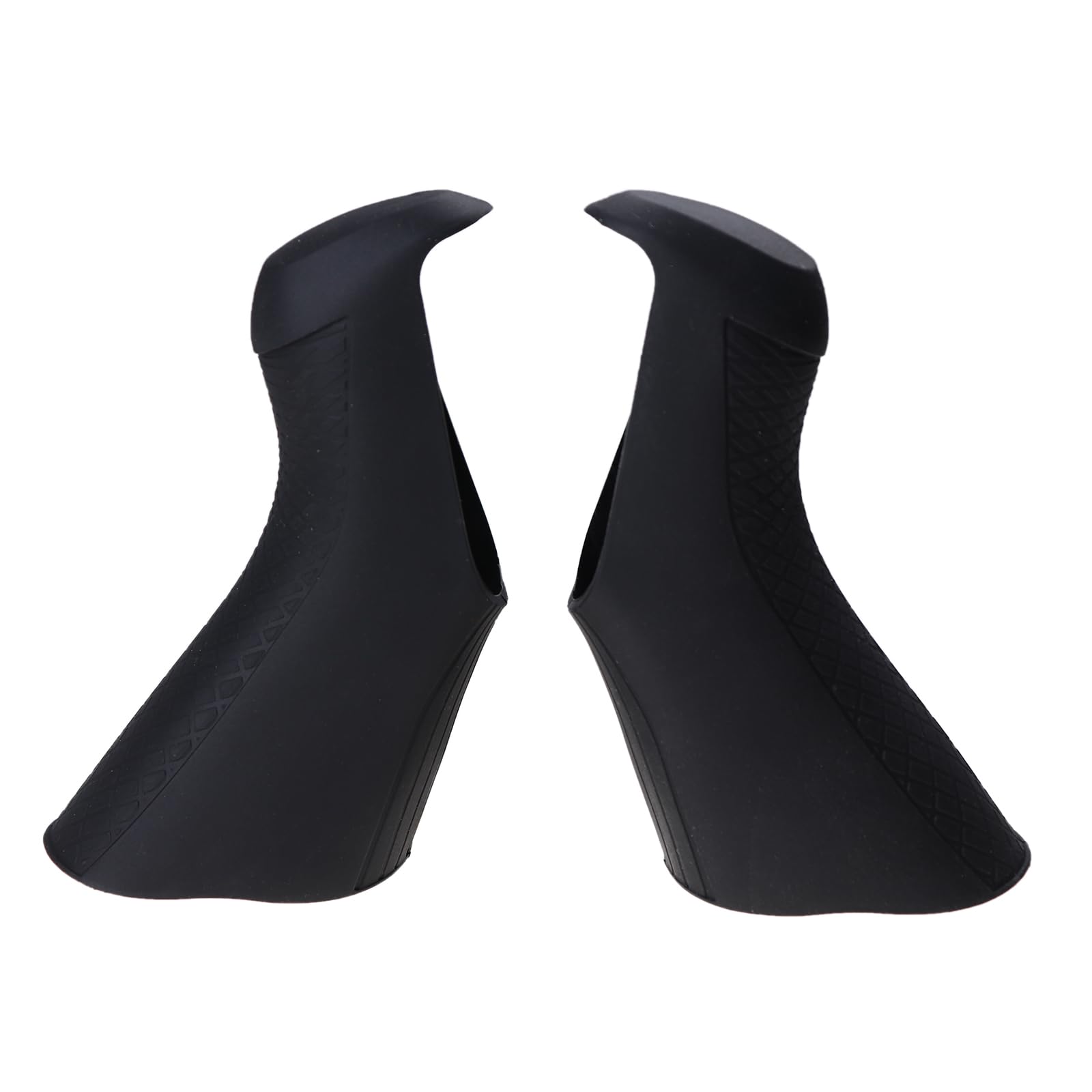 NELboNs Bike STI Lever Hoods Compatible with Shimano Ultegra ST-R8050, Silicone Bike Grips Lever Hoods, Pair of Bicycle Brake Grips Protective Cover, Black