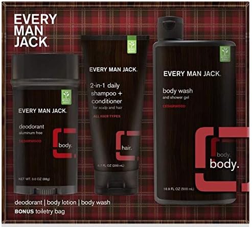 Every Man Jack Body Kit, Cedarwood