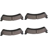 SCITOO D667 Rear Ceramic Brake Pads Sets | Fit For Ford For Explorer 1995-2001,For Ford For Explorer Sport 2001-2002,For Ford For Ranger 1998-2002,For Mercury