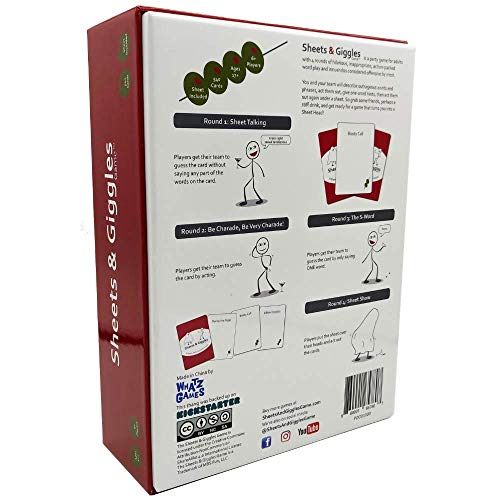 Sheets & Giggles Game Adult Party Game That's Hilarious and Disturbing NSFW Pricepulse