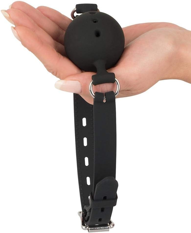 Bad Kitty 171 g Silicone Gag, Black - Image 3