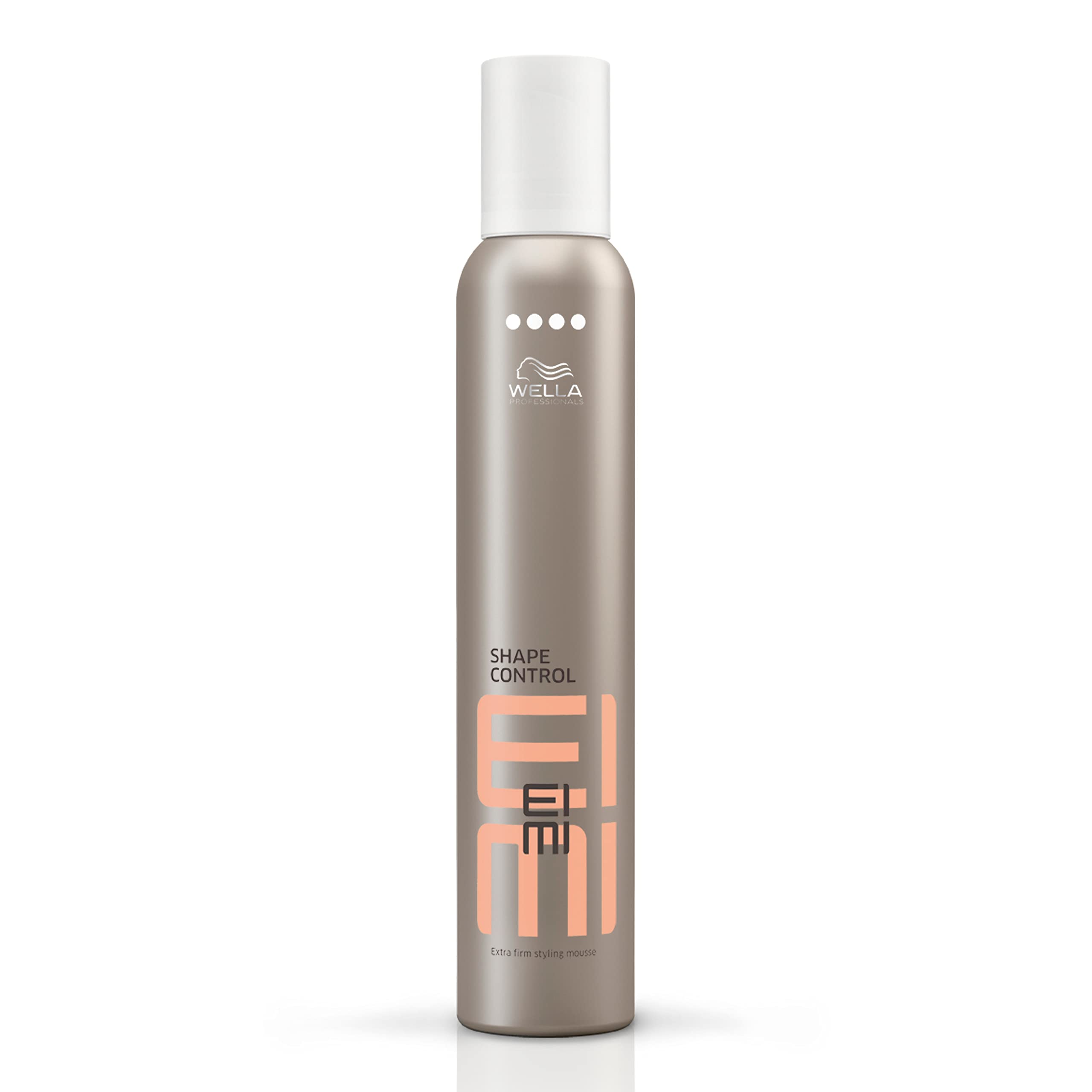 Wella Professionals EIMI Shape Control Extra Hold Hair Styling Mousse with Heat Protection, Hold Level 4, 500ml
