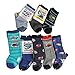 Deer Mum Boy's Cotton Cartoon Car Pattern Knee High Socks,3-12 Years