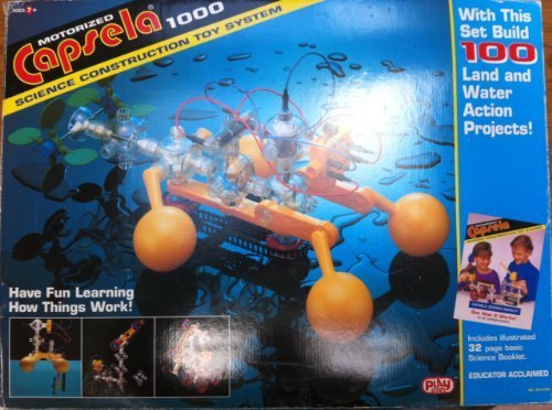 Capsela 1000 Motorized Science Construction Toy System