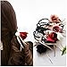 Casualfashion 6Pcs Stylish Korean Morning Glory Flower Ribbon Hair Bows Hair Ties Ponytail Holder for Women Girls