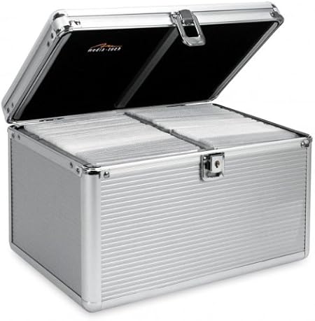 CD / DVD Aufbewahrungsbox, Material: Aluminium, Anzahl: Amazon.de