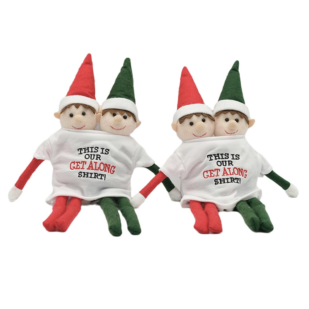 LovelfStory Elf Doll Accessories Clothes, Get Along Shirt Couture Holiday for Boy or Girl Elf, Doll is not Included