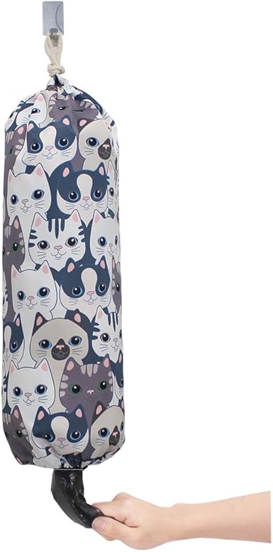 Plastiktütenhalter und Spender für Lebensmitteleinkaufstaschen, mehrere