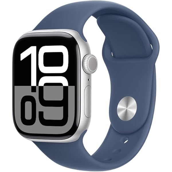 Apple Watch SE 3 GPS, Caixa em alumínio meia‑noite de 44 mm com