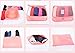 Cocoly 7pcs travel Organizers Packing Cubes Luggage Organizers Compression Pouches