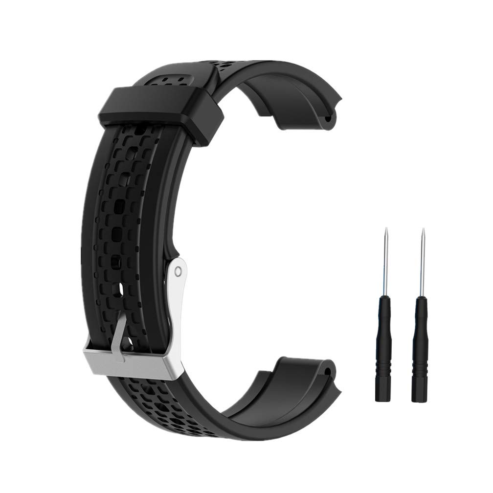 Muovrto Replacement Strap for Garmin Forerunner 25, Soft Silicone Sport Band Wath Strap Replacement Band-for Women Watch