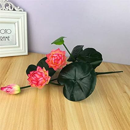 Amazon Com Linker Wish 46cm Simulation Small Lotus Flowers Fake