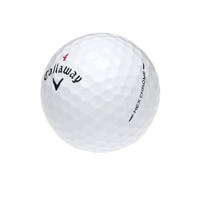 Callaway HEX Chrome Mix AAAA Pre-Owned Golf Balls, White