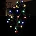 Topist Solar String Lights, Outdoor/ Indoor Fairy Lights 20Ft 30 LEDs Waterproof Chuzzle Ball Decorative Light for Halloween/Christmas/Birthday Party, Weding, Patios, Gardens, Homes, Lawns (Colorful)