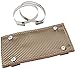 Design Engineering 010453 Titanium Pipe Shield - Exhaust Heat Shield, 4