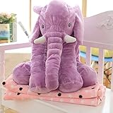 TT Marketing Baby Children's Long Nose Elephant Pillows Soft Plush Stuff Dolls Lumbar Pillow