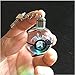 Pokemon Crystal Poke Ball Night Light Ring LED Keychain with Soft Cleaning Cloth (Charizard)
