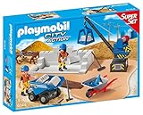 PLAYMOBIL Construction Site SuperSet Building Kit