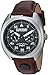 Superdry Men's Infantry Aviator Quartz Watch with Leather Calfskin Strap, Brown, 22 (Model: SYG229BR)