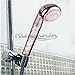 Ronaqua Filtered Hand Held Shower Head with Vitamin C by, Filter Removes Hard Water and Chlorine, prevents Dry Skin and Hair, 8 settings, Water Saving, Easy To install (Pink)