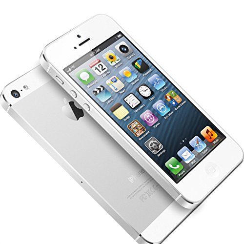 Apple iPhone 5, GSM Unlocked, 16GB - White (Renewed) (Best Apple Iphone 5)