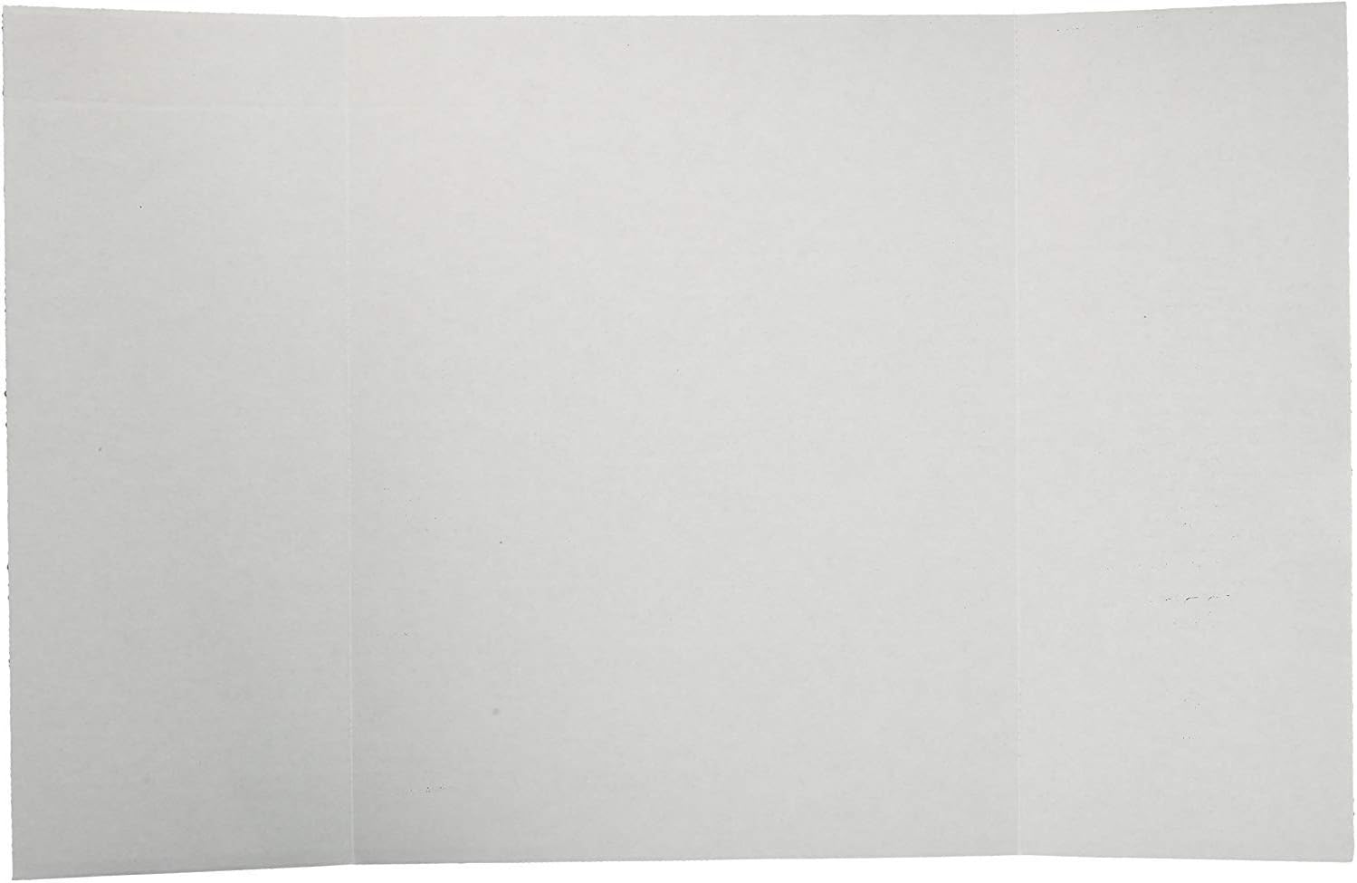 Elmer's Tri-Fold Display Board, White, 14x22 Inch : Ordinary Display Boards : Office Products