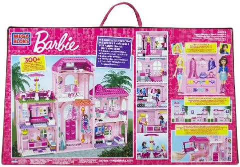 barbie mega bloks luxury mansion
