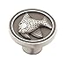 Liberty Hardware PBF659-BSP-C Angel Fish Kitchen Cabinet Hardware Knob, Single, Brushed Satin Pewter