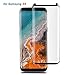 Celltronics Galaxy S8 Screen Protector, Samsung S8 Screen Protector [Tempered Glass] [Full Coverage] [Case Friendly] for Samsung Galaxy S8 (Black)