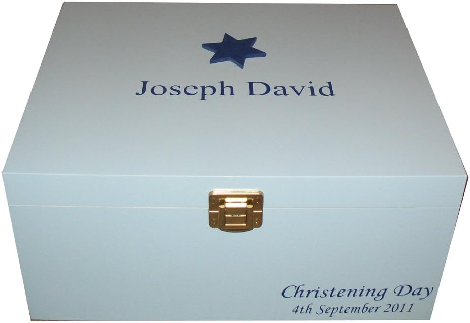 personalised baby storage box