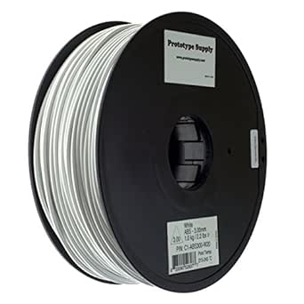 Amazon.com: Prototype Supply 3mm ABS White 3D Printing ...