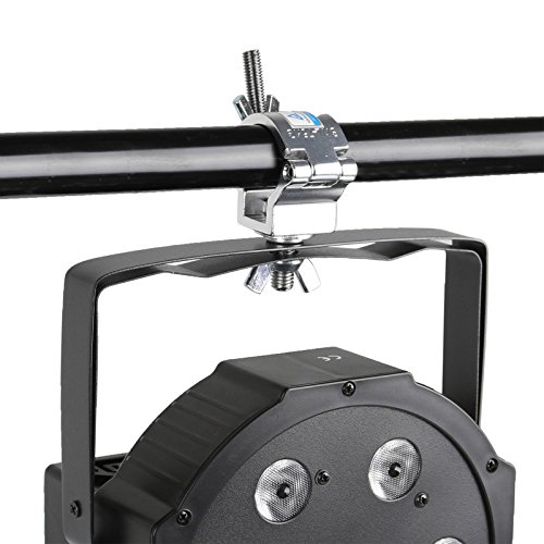 mountain ark 10 Pack Heavy Duty 165lb Aluminum Alloy Stage Lighting Clamp for Projector Par Light Spotlight Fits 32mm to 35mm (1-1/4" to 1-3/8") OD Tubing/Pipe