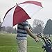 62 Inch Golf Umbrella (Red, 1-Pack) UV Umbrella Protection Sun Big Umbrella Waterproof Canopy Umbrella for Women Umbrellas for Kids Oversized Umbrella