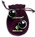 Ben Wa Balls Set of 2, Made of Obsidian Gemstone, Drilled, with Unwaxed String, for Tightening Pelvic Floor Muscles to Gain Better Bladder Control (Large(30mm, 1.2