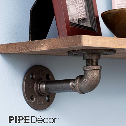 5 Rustic+Decor+Industrial+Shelf+Brackets