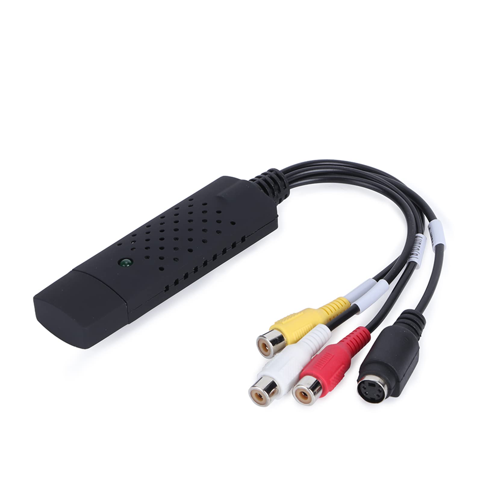 Ciciglow Full HD Video Capture Card, USB 2.0, 10 Compatible, Black