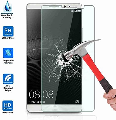 Huawei Mate S Tempered Glass Screen Protector, Balee Glass Screen Covers Crystal Clear-0.33 mm