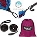 Serac [Durable Hammock & Strap Bundle] Classic Portable Single Camping Hammock with Suspension System - Perfect for The Backpack, Lightweight Travel and Camping (Wildflower Purple/Teal)