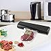 Vacuum Sealer Machine with Automatic Home Vacuum Air Sealing System for Kitchen Food Preservation with 10pcs Sealer Bags Starter Kit, Black