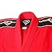 Red Gi Uniform Set by KO Sports Gear – 100% Cotton Pearl Weave Gi - KOmpetition Series - BJJ Jiu Jitsu Kimono and Pants