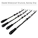 KastKing Ranger Portable Telescopic Fishing Rods - Bass, Trout, Crappie Fishing Travel Spinning Rods - 2015 ICAST Award Winning Manufacturer