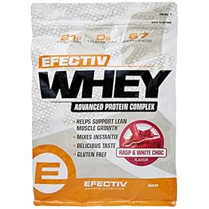 Efectiv Sports Nutrition Efectiv Whey Raspberry & White Chocolate. 2 KG