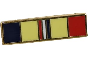 HMC COMBAT ACTION RIBBON LAPEL PIN OR HAT PIN - Size 11/16" - VETERAN OWNED BUSINESS