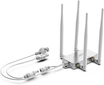 Vonets VBG1200 Industrial Dual Band WiFi Bridge Router AC1200 Ethernet Adapter
