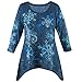 Festive Sparkling Snowflake Top