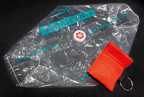 2 Pack First Aid Kit with Hard Case - 326 pcs Each - First Aid Complete Care Kit - CPR Savers Keychain & Emergency Mylar Blanket