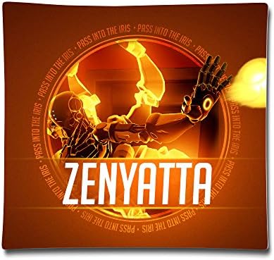 DAMEI Zenyatta Over Watches Shooting War Game FPS Custom Throw Pillows 18*18 Inch For Warm Cozy